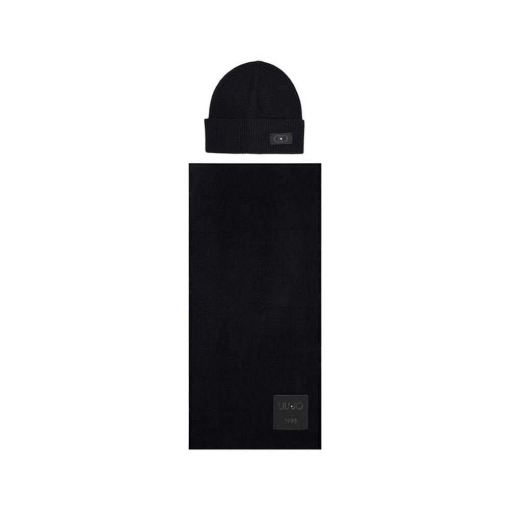 Liu Jo Black Polyester Women's Beanie